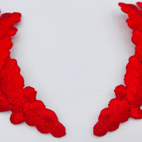 Trimplace Red Scrambled Eggs Appliques - IRON ON