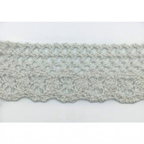 Trimplace White 1 - 5/8 Inch Heavy Weight Cluny Lace