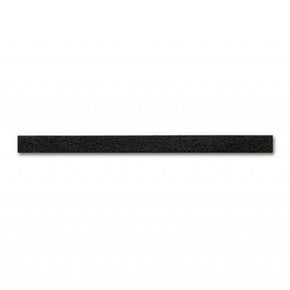 BLACK 1/8 INCH FLAT SUEDE LEATHER