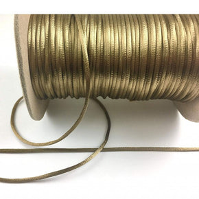 Trimplace Coffee Satin Cord Rattail Chinese Knot 2mm