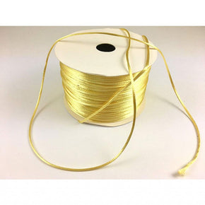 Trimplace (Yellow) Petite Satin Cord Rattail Chinese Knot - 1.5mm
