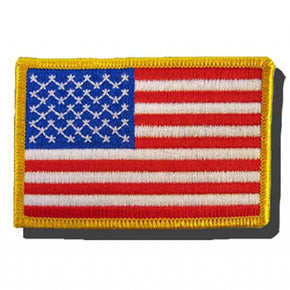 AMERICAN FLAG 2 1/4 X 3 1/2" APPLIQUE