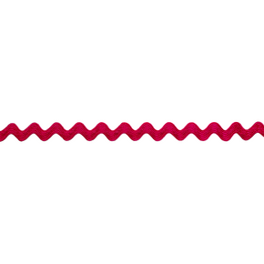 Strawberry 1/2" (12mm) Ric Rac Trim – Polyester Zig Zag for Sewing, Crafts, Apparel & DIY Decorations