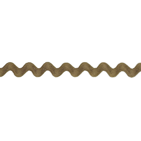 Beige 5/8" (16mm) Rayon Ric Rac Trim – Decorative Zig Zag Ribbon for Sewing, Crafts, Costumes & Home Décor – 11 Colors – 15 Yards or 30 Yards (Copy)
