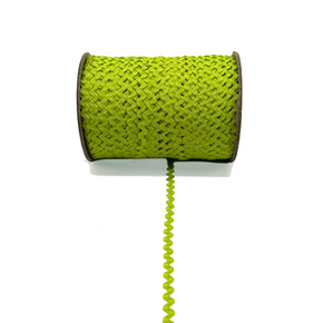 Lime 3/16" (5mm) Baby Ric Rac Trim – Versatile Sewing & Craft Braid – Ideal for Clothing, Quilting, Hair Bows, DIY Crafts - 24 Yards