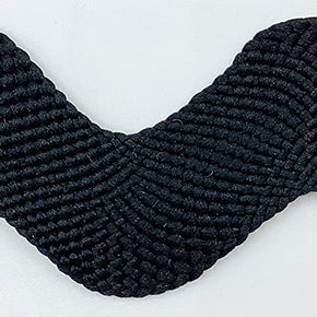 Black Jumbo Ric Rac – 1-3/8" (35mm) Wide Zig Zag Sewing Trim – Ric Rac Ribbon for Sewing, Quilting, Costumes, Crafts & Home Décor