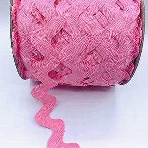 Pink Jumbo Ric Rac – 1-3/8" (35mm) Wide Zig Zag Sewing Trim – Ric Rac Ribbon for Sewing, Quilting, Costumes, Crafts & Home Décor