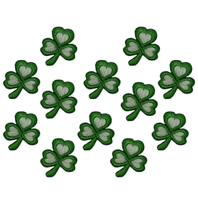 SHAMROCK PRESS-ON APPLIQUE-1" x 1"