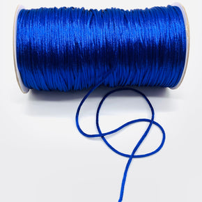 Royal Satin Cord Rattail Chinese Knot 2mm - 100 Yards