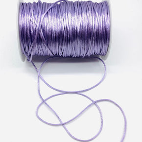 Lavender Satin Cord Rattail Chinese Knot 2mm - 100 Yards