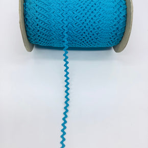 Turquoise 5/16" 100% Cotton Baby Ric Rac