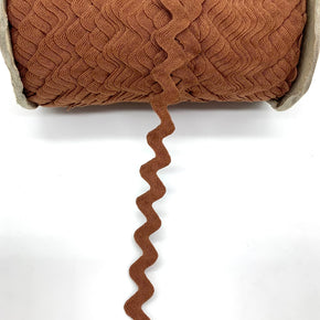 Brown 5/8" 100% Cotton Ric Rac