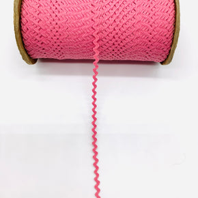 Shocking Pink 1/4" 100% Cotton Ric Rac