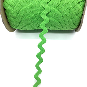 Crisp Green 5/8" 100% Cotton Ric Rac