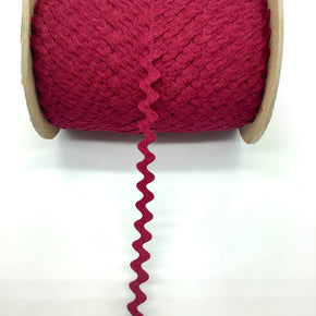 Cranberry 9/16" 100% Cotton Ric Rac