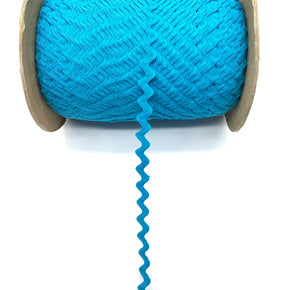 Turquoise 1/2" 100% Cotton Ric Rac