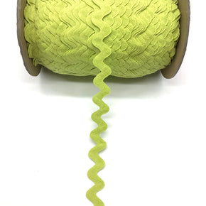 Chartreuse 5/8" 100% Cotton Ric Rac