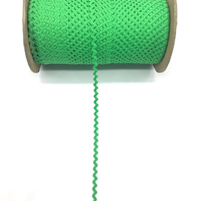 Grass Green 1/4" 100% Cotton Ric Rac