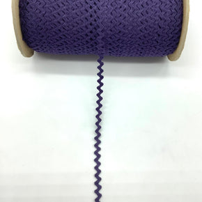 Dark Navy 1/4" 100% Cotton Ric Rac