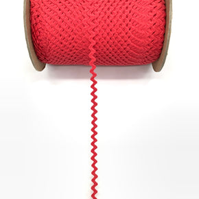 Tomato 5/16" 100% Cotton Baby Ric Rac