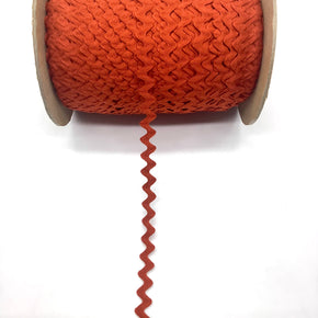 New Rust 1/2" 100% Cotton Ric Rac