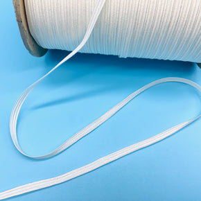 White 3/16 Inch Middy Braid - 24 Yards