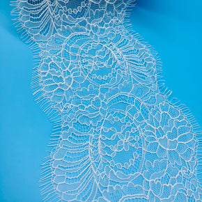 Ivory 6-1/2" Soft & Silky Eyelash Lace - 5 Yards