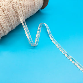 Natural 1/2" Donut Lace Edge - 18 Yards