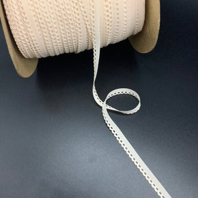 Blush 7/16" Pico Edge Lace - 18 Yards