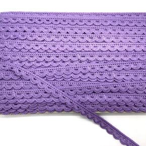 Lilac 5/8" Crochet Lace Edge - 5 Yards