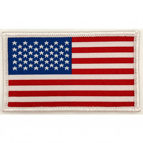 Trimplace American Flag Woven 2"x3-1/4" Heat Seal Applique