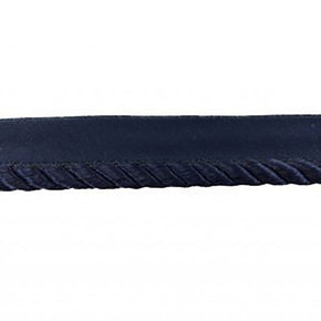 NAVY 7/8 INCH TWIST CORD WITH LIP