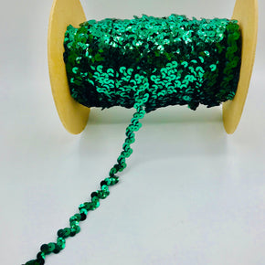 Trimplace Forest 3/8" Single Row Stretch Sequin