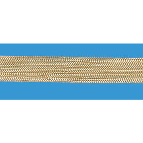 Trimplace 1/2 Inch Gold Metallic Middy Braid