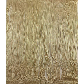 Trimplace Ivory 12 Inch Rayon Chainette Fringe - Sold By The Yard