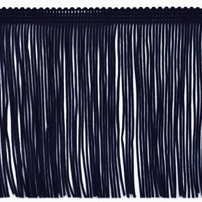 Trimplace 12 Inch Navy Chainette Fringe Trim-Sold by the Yard