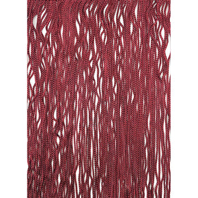 Trimplace Cranberry 14" Chainette Fringe - Sold by the Yard
