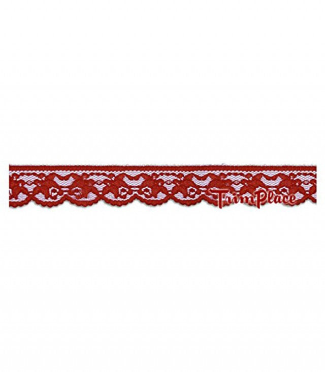 Red Lace Ribbon Png