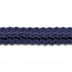 NAVY 1/2 INCH POLY CHINESE BRAID