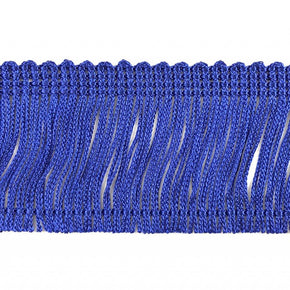 Trimplace Royal Blue 2" Rayon Chainette Fringe