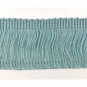 Trimplace Sky Blue 2" Rayon Chainette Fringe
