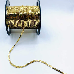 Gold 4MM (3/16") Mini Sequin - 24 Yards