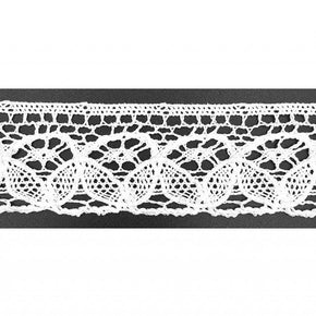 Trimplace White 1-1/2 Vintage Cluny Lace