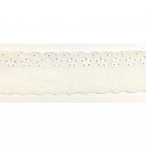 Trimplace Natural 1 1/2 Inch Eyelet Edge