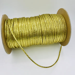 Trimplace (Gold) 1/8" Braided Tublar Cord
