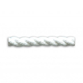 WHITE 6MM (1/4") COTTON ROPE