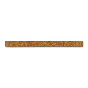 RUST 1/8  INCH FLAT SUEDE LEATHER