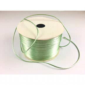 Trimplace (Mint) Petite Satin Cord Rattail Chinese Knot - 1.5mm