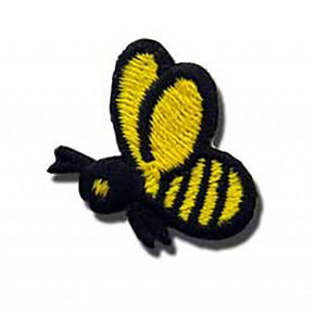 BUMBLE BEE PRESS-ON APPLIQUE 1" X 1"