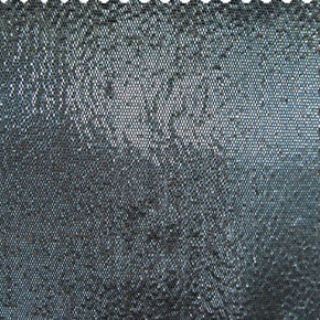 Blue Tissue Lamé Fabric